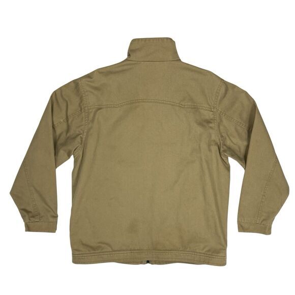 Old Navy Utility Jacket Youth Sz XL Brown Sherpa Lined Smart Casual Winter Coat - Picture 6 of 16